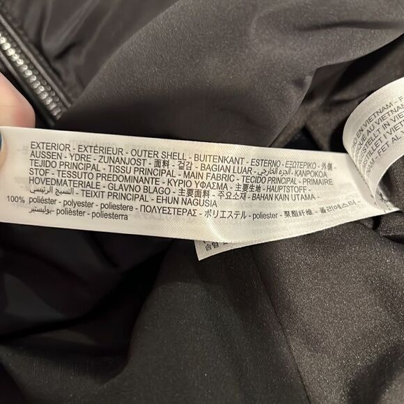 NWT ZARA WOMAN NWT FW20-21 BLACK WATER AND WIND PROTECTION JACKET Large - Picture 9 of 14